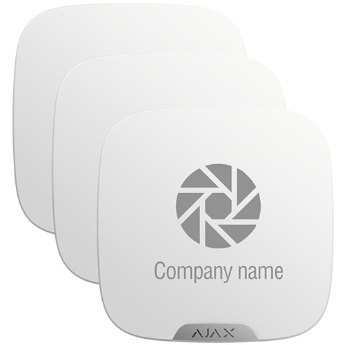 Ajax 10XAJ-BRANDPLATES-W