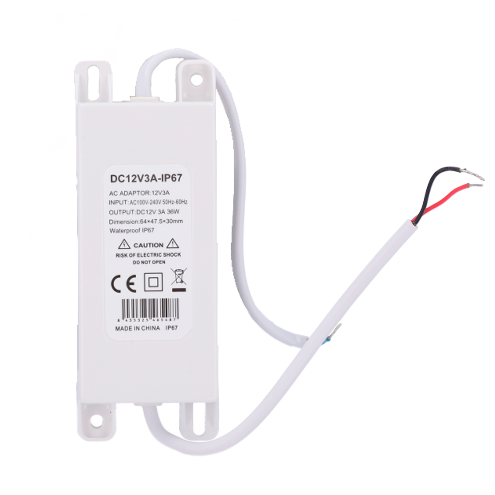 MARCA BLANCA DC12V3A-IP67