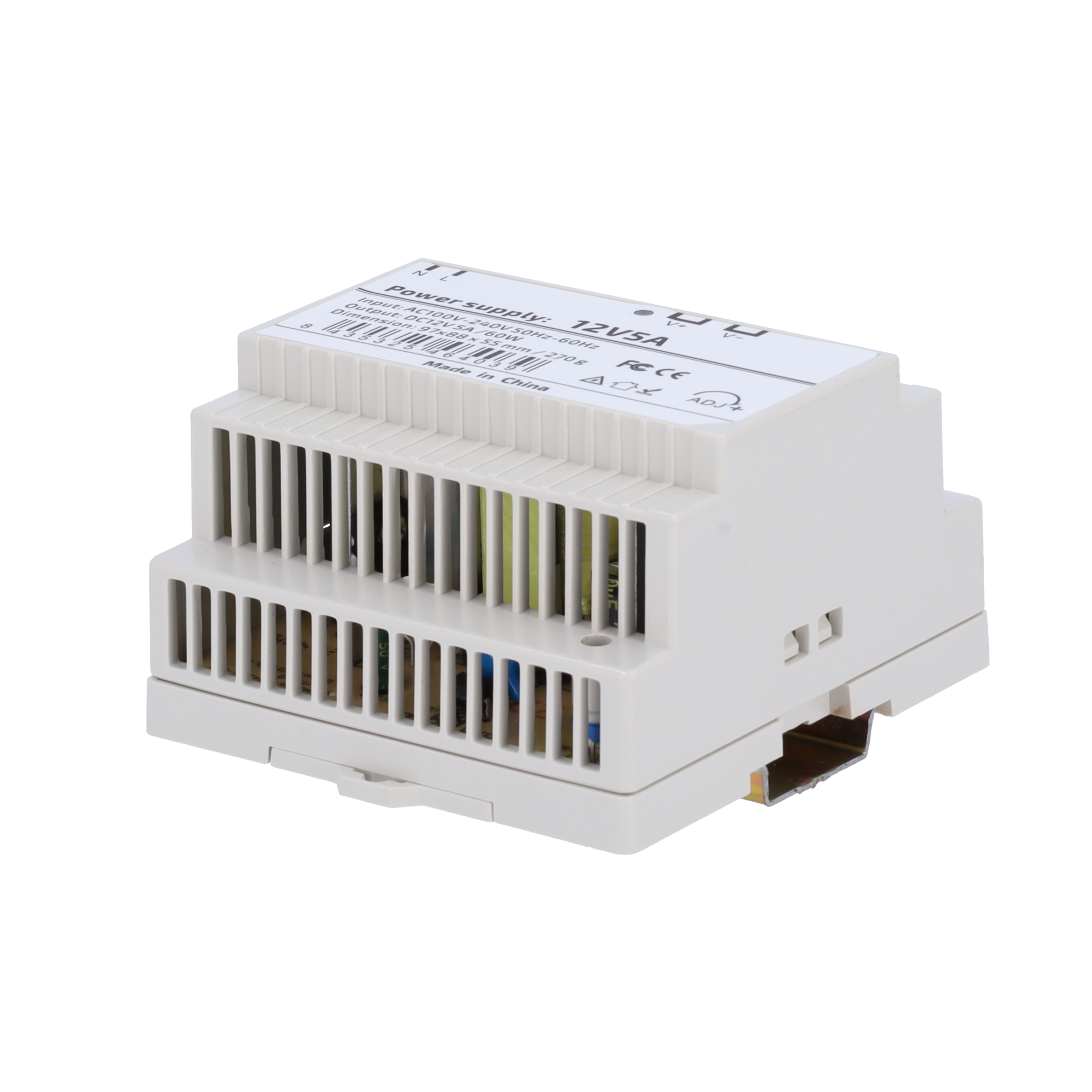 MARCA BLANCA DC12V5A-DIN-P