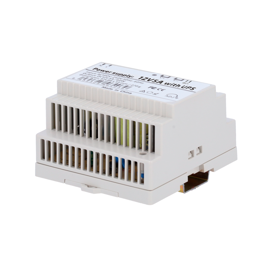MARCA BLANCA DC12V5A-DIN-UPS-P