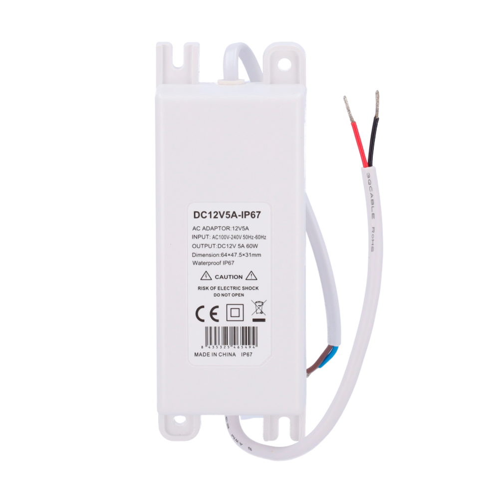 MARCA BLANCA DC12V5A-IP67