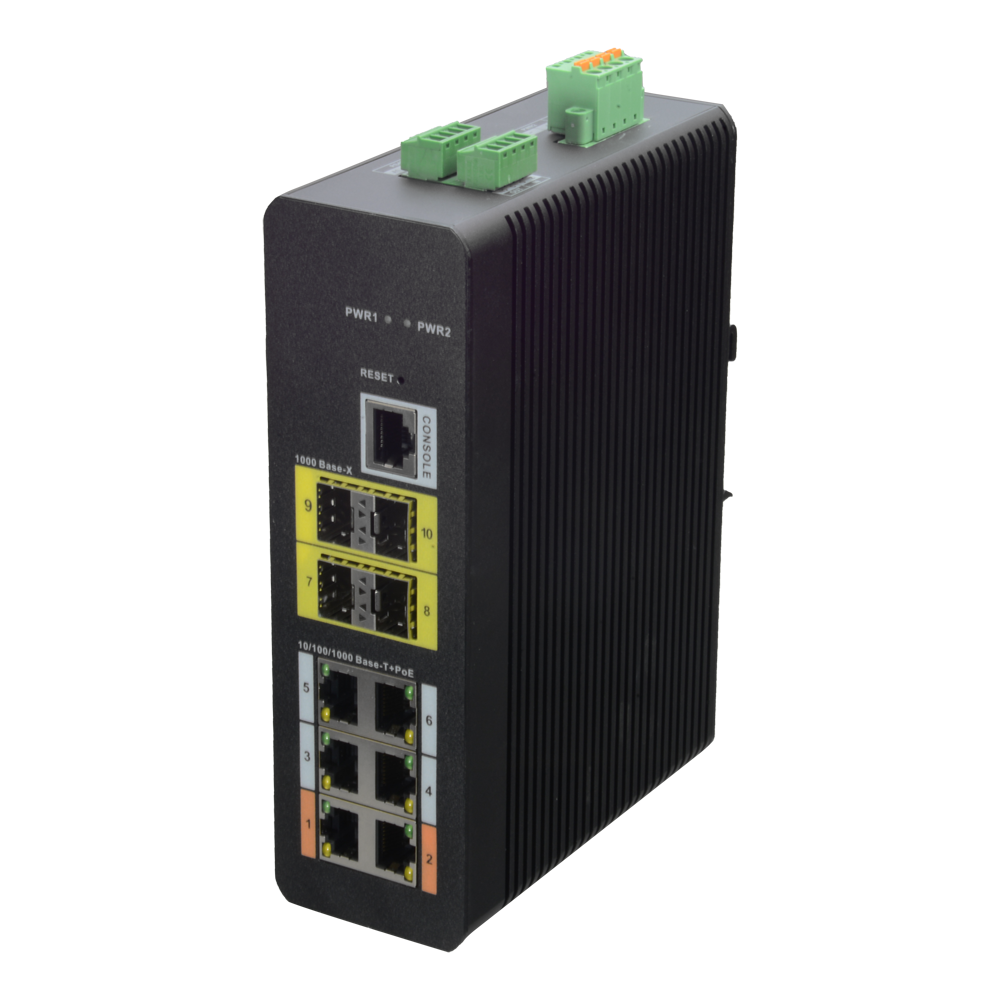 X-SECURITY XS-SW1006HIPOE-MFG-120-DIN